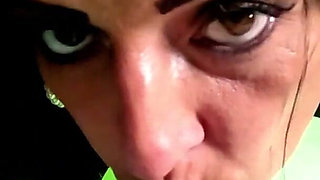 Dominant Leather MILF Giant Balloon Popping. Deepthroat, Riding, Doggy and Double Cum