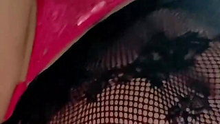 Fully Feminized: Pink Nails Teasing Her Clitty