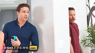 Brazzers - danielle renae refuses to cancel her cuckold desire and creeps scott in for a quicky