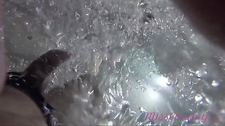 Flashing My Dick in Front of a Girl in Public Swimming Pool and Helps Me Masturbate - Misscreamy