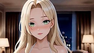 MONACO Hentai POV: Big Tits Goddess Femdom Anime Sex