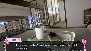 Murmur 32 - Yui Loses Her Virginity to Adam on Date & Creampie