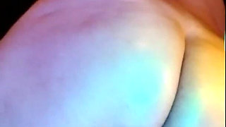 Oiled Ass Shaking with Slow Motion Strobe Lights Ripple