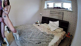 Bedroom 4: Kamila & Danildo Hot and Sensual Foreplay Pussy Rubbing and Tit Job