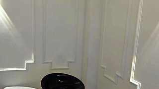 Hungry brunette solo masturbation