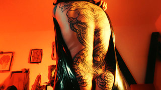 Divine Devotion: Latex Worship, Spit, Gas & Toilet Training POV