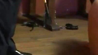 Big boobs humiliated, chained