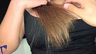 Hot Latina MILF Passenger Sucks My Cock at Home After Masturbating in the Car Part 2