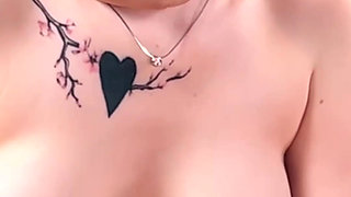 Teens with Big Tits at Sex Party Playing Jango