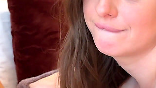 Passionate Lesbian Kissing, Pussy Licking & Strap-on Sex with Anna Polina - Luna Doll