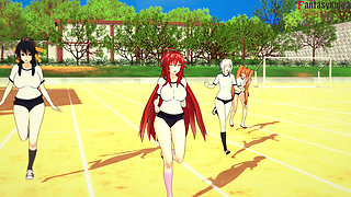 Rias Gremory Seduces Me and Invite Me to Fuck in the Gym - Dxd Ntr Madness Series