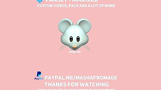 I fucked my hole with an anal plug