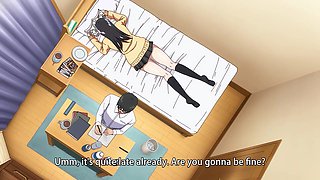 Black-Haired Anime Babe in Uniform Enjoys Hard Fucking and Ahegao Face