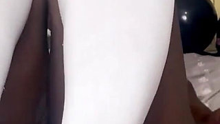 My Huge Ebony Ass Cheated on You with Dildo Squirts While You Snored After the New Year Party