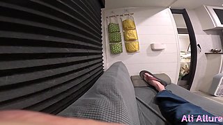 Ali Allures Stepson Orders A Gilf Stripper. He Had His Stepmom Would Show Up. He Decides She Needs A Real Cock In Her Ass