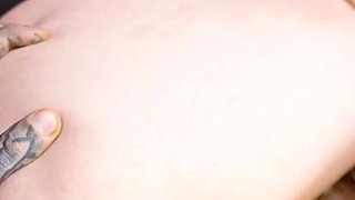 Shy Tattooed Alt Teen’s First Anal Orgasm with Doxy Fingering