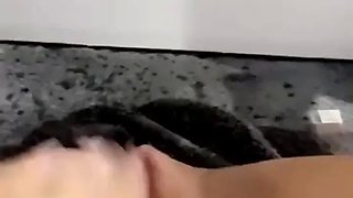 Sexting on Snapchat while listening to my stepmom fucking a stranger! I squirt 3 times at her door!