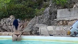 I Fuck the Guy From the Pool in Marseille - Voyeur POV Hard French Fuck