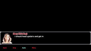 Office Wife Stacy Shower Masturbation Caught by Jack - South African 3D Animation Porn