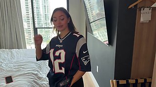 Quickie Find-Professional Cutie Drills A Patriots Player - Sisi Rose