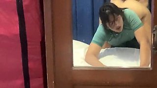 Amateur Latina with Big Ass Fucked Hard After Gym