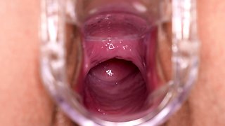 Big Boobed Blonde Masturbates With A Dildo In The Bathroom