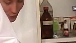 Doctor Toys Mature Patient While Nurse Sucks Him