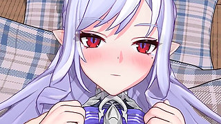 Zenless Zone Zero - Vivian's Secret Beach Sex with Wise Seductive Moans - 3D NSFW Animation