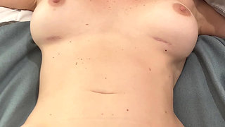 Sexy vibed to orgasm