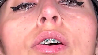 Playful Cowgirl Has Fun with a White Cock and Masturbates Until She Cums All Over