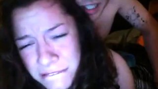 Amateur Webcam Girl Takes a Hard Pounding