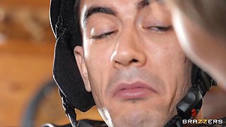 Biker Babes From Berlin Part 2: Public Biker Threesome with Jordi El Nino Polla, Mia Blow, Ria Red