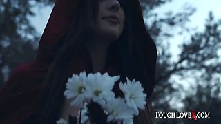 Toughlovex crimson riding hood scarlett meets werestud
