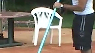 Sexy Outdoor Fingering and Pussy Masturbation with Hot Horny Babe