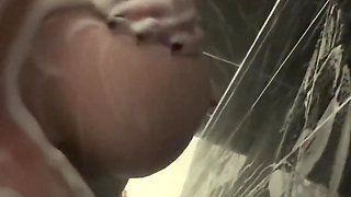 Soaped up Huge 34jj Tits Look at My Abs