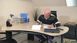 Becca Black and Ashely Ocean fuck old man