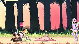 Futanari girls with huge dicks dominate, cum in rivers and tear everyone apart in 3D games, animations and rule34 parodies. Only