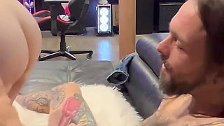 First Time Anal with My Step Stepbrother for Me and It Was Hard Because My Ass Was Virgin