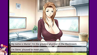 The visit of the plumber. Classic Vintage Hentai