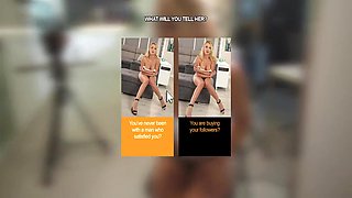 Pov - Horny Online Show Host Has A Secret Anal Fuck Fetish With Cherry Kiss
