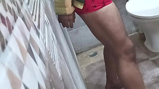 RED TRUNKS & THONG