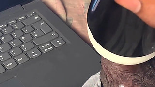 Enjoying My Pussytoy While Watching My Girlfriend Beautiful Body