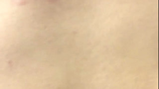 She rides me with perfect ass movements until I cum deep inside her
