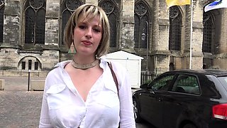 Big assed busty tit fuck and blowjob