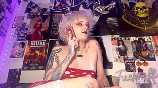 Goth Girl Glitterqueen1999 Possessed by Her Stepdad and Made to Cum! Transfer Fetish Body Possession Taboo Transformation Fetish