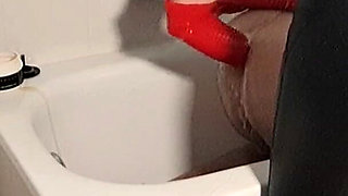 My Red Latexhands Are Deep in Your Asshole