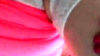 Crossdresser's Anal Adventure Expressions of Pleasure