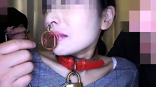 Small tit tan amateur gives a blowjob