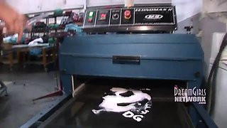 Bare screen printing