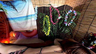 Sassy Busty Beauty with Oil Cums Everywhere! 1/2